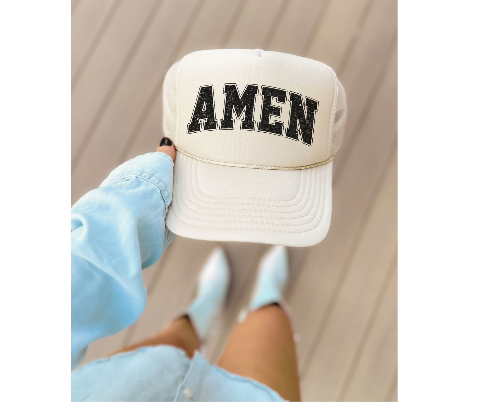 Amen Varsity Faith Trucker Hat