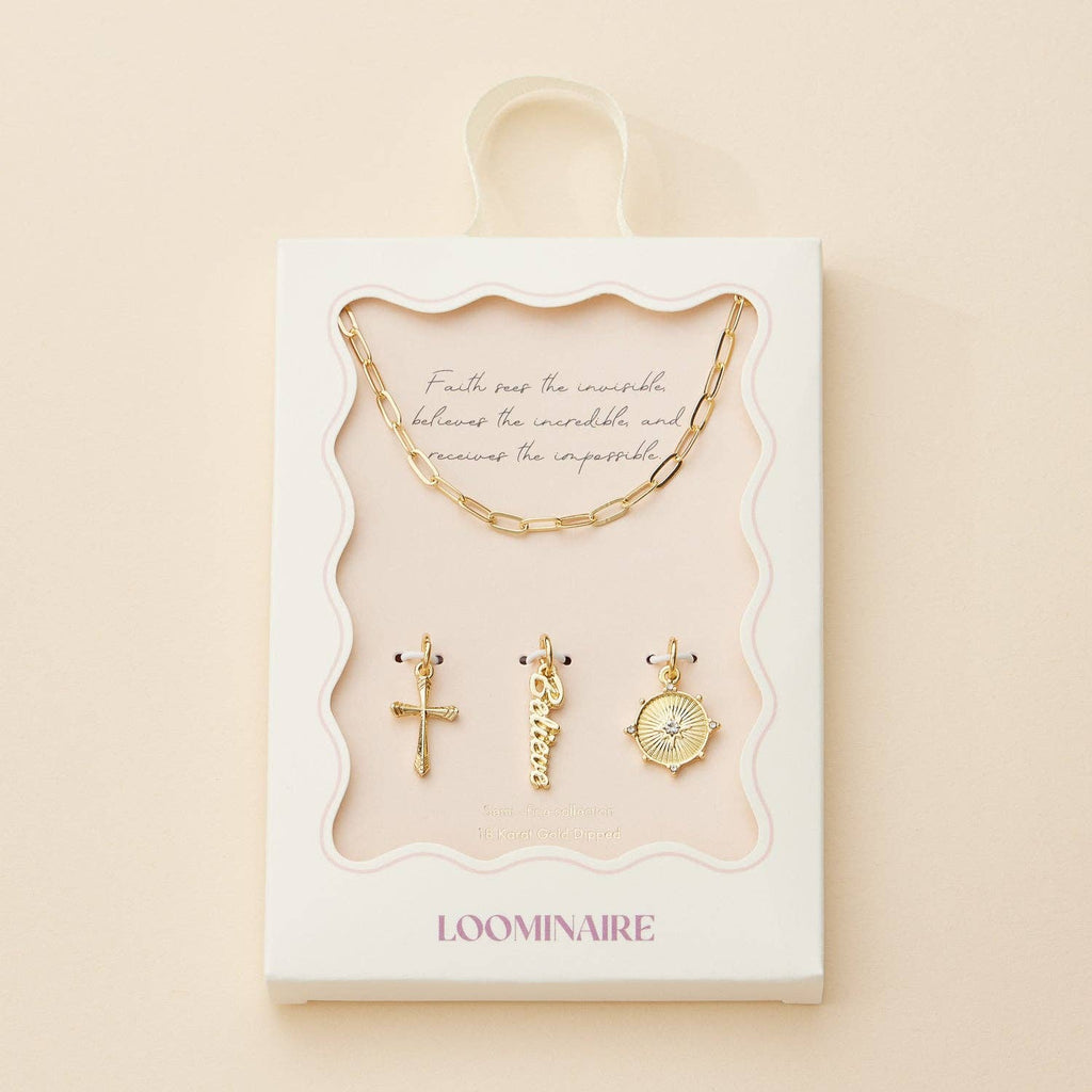 Believe Charm Necklace