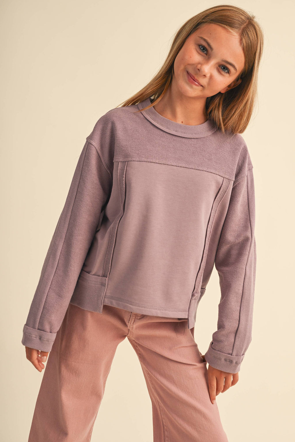 Cozy Mauve Pullover
