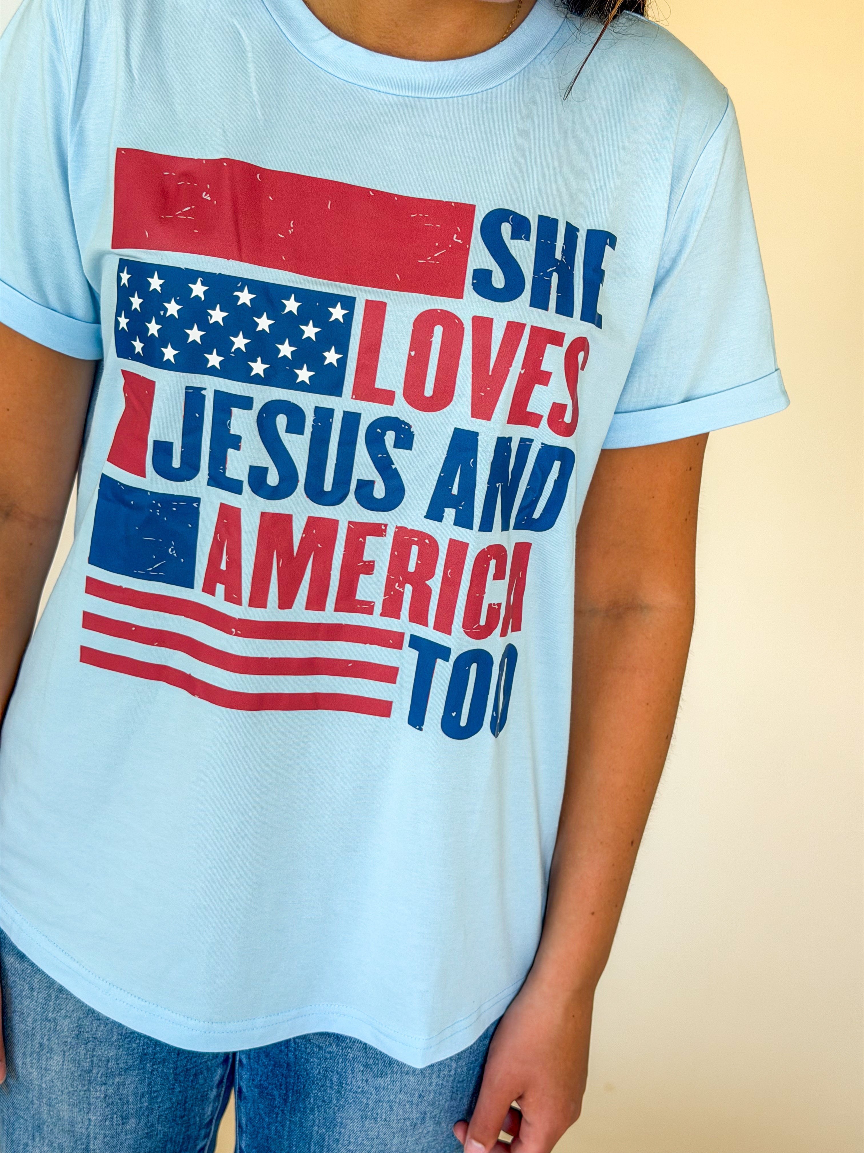 She Loves Jesus and America