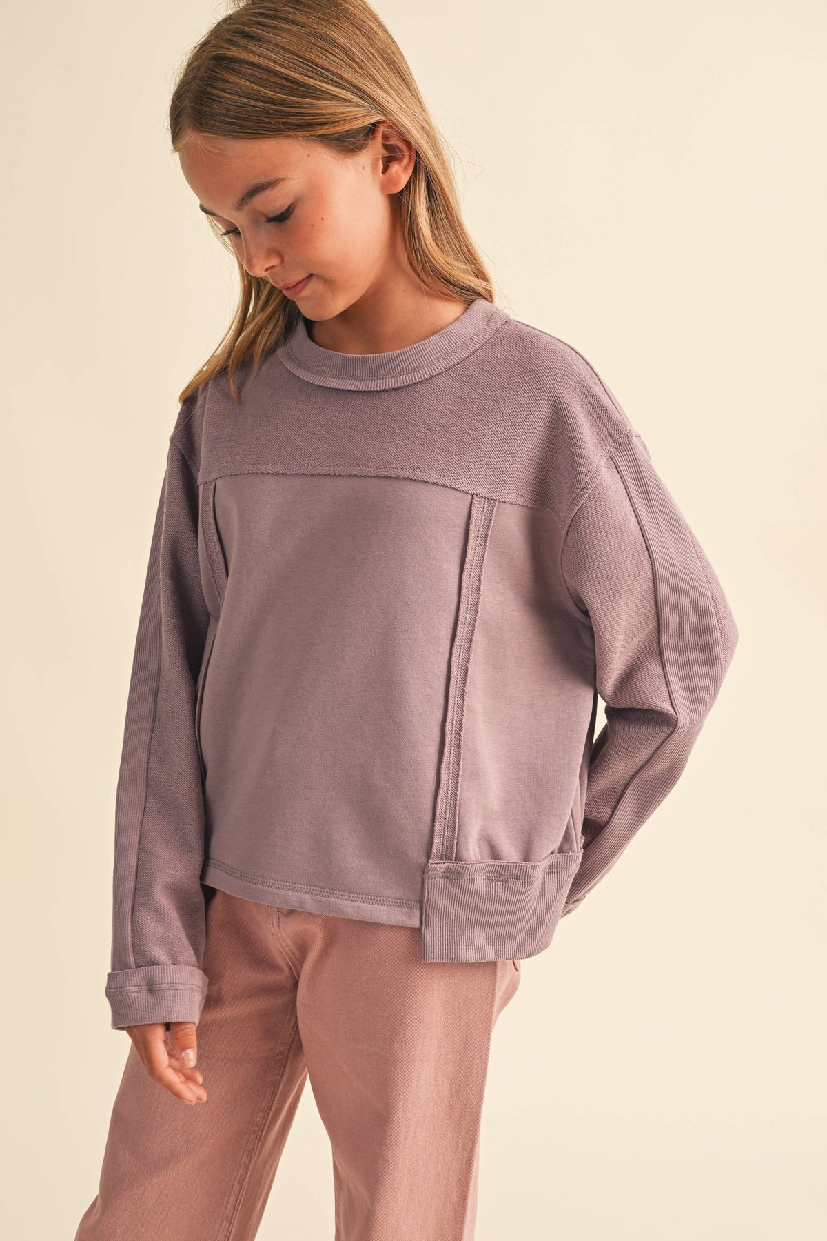Cozy Mauve Pullover