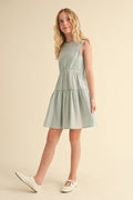 2 Tier Knee Length Dress