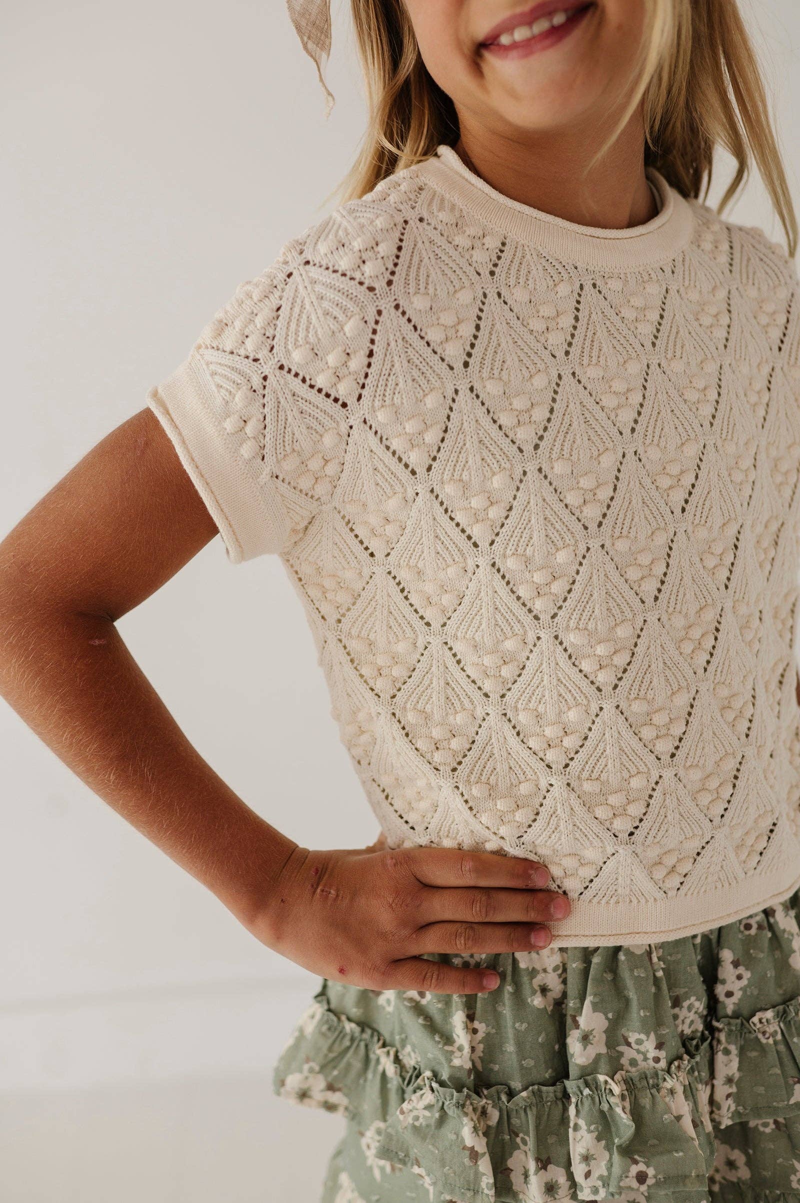 Open Weave Sweater
