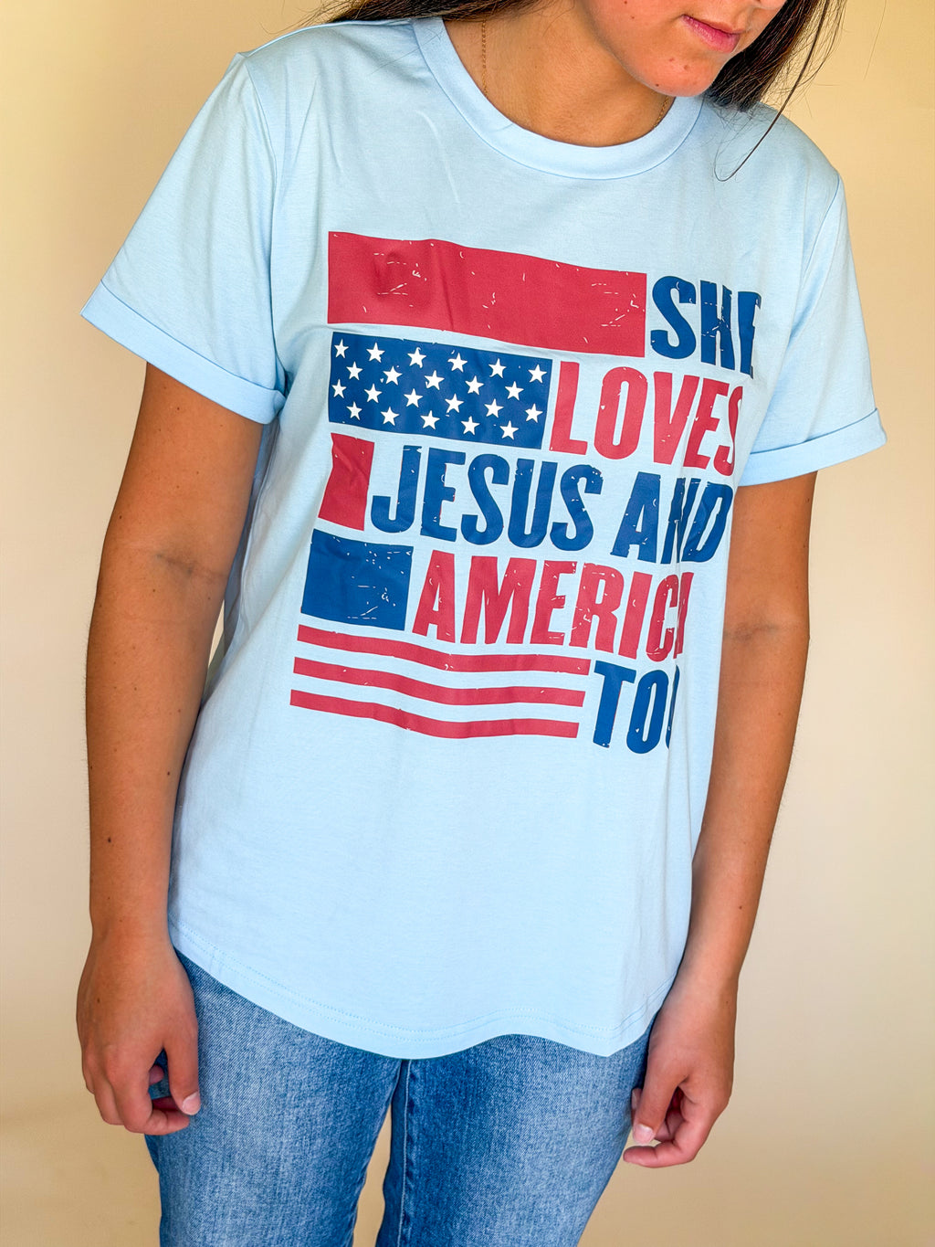 She Loves Jesus and America