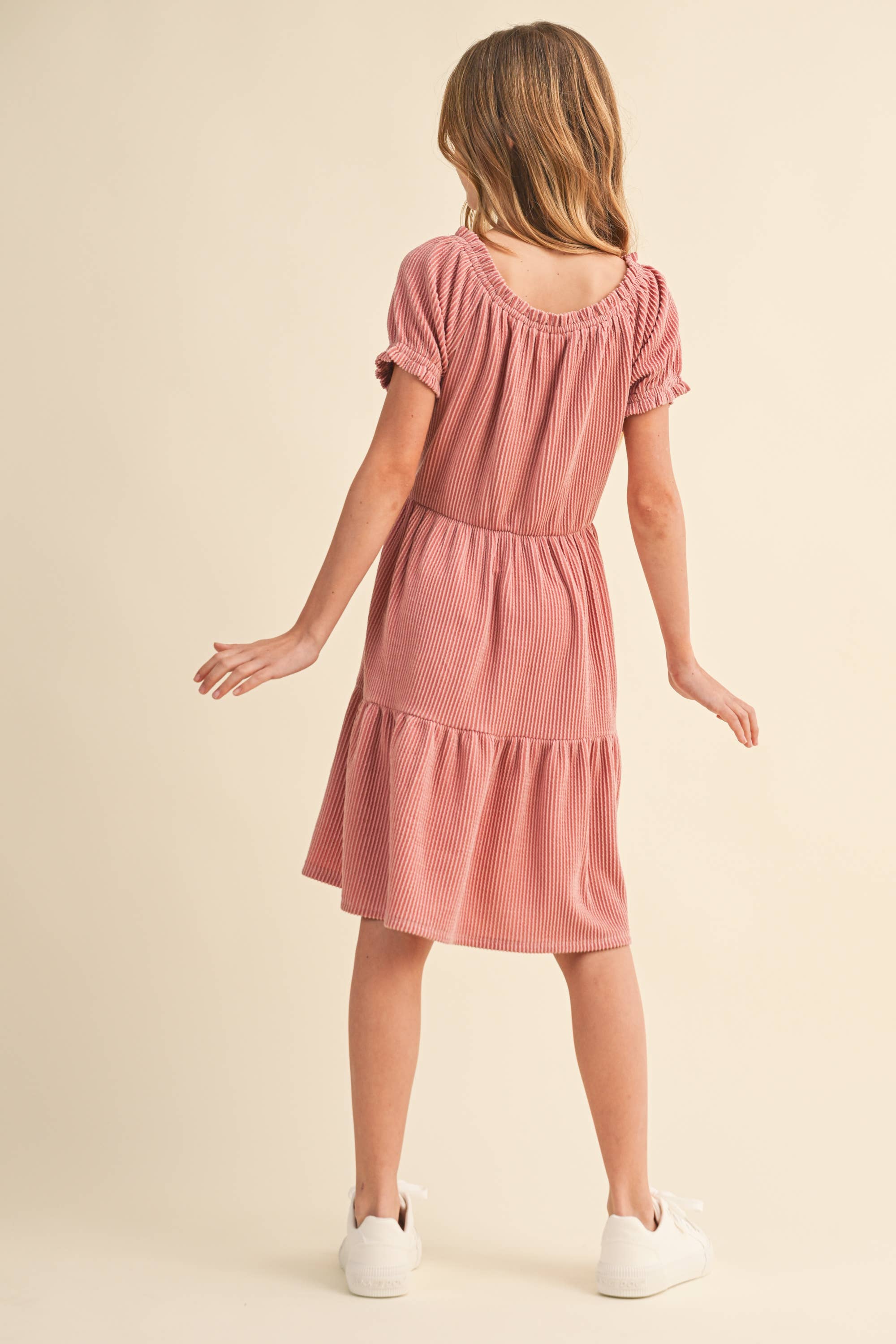 Striped Tiered Dress