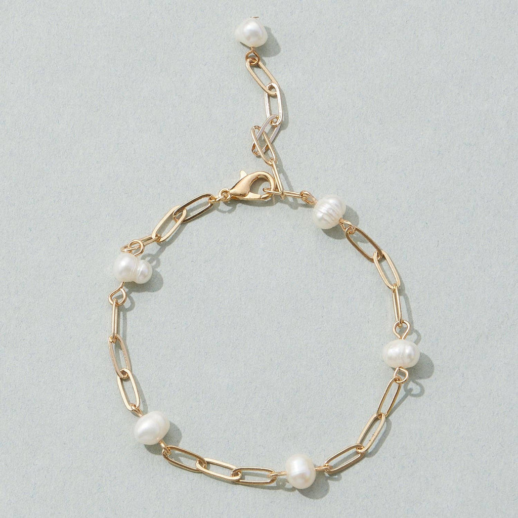 Pearl Chain Bracelet