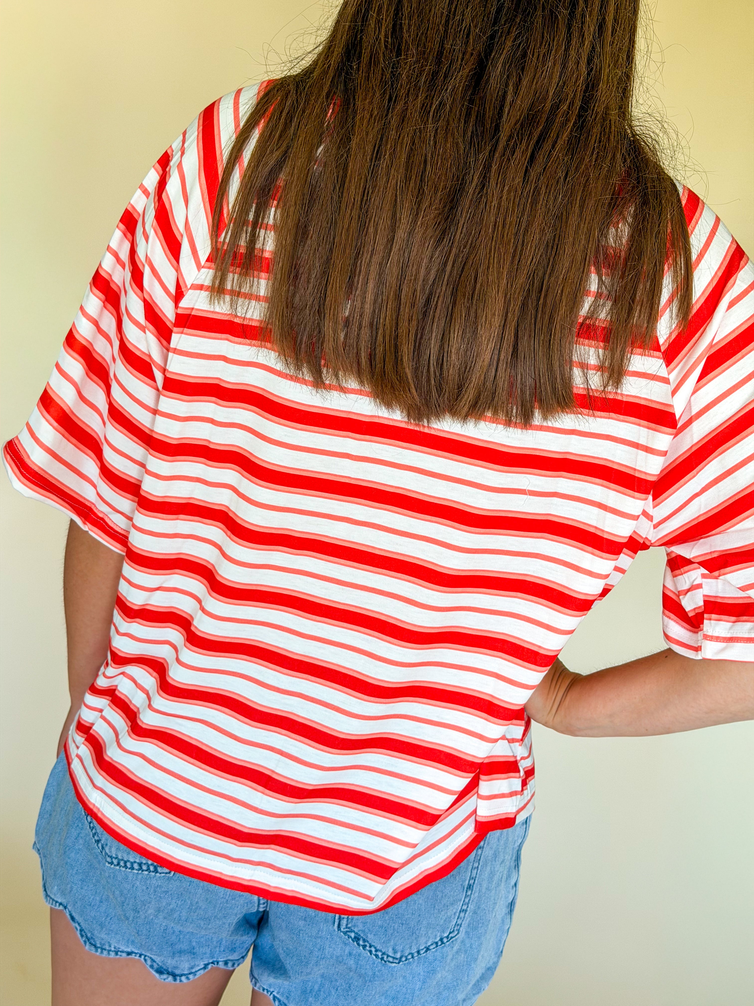 Striped Raglan T-Shirt