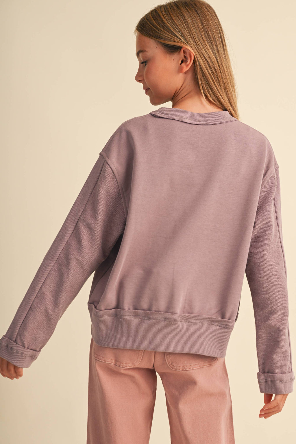 Cozy Mauve Pullover