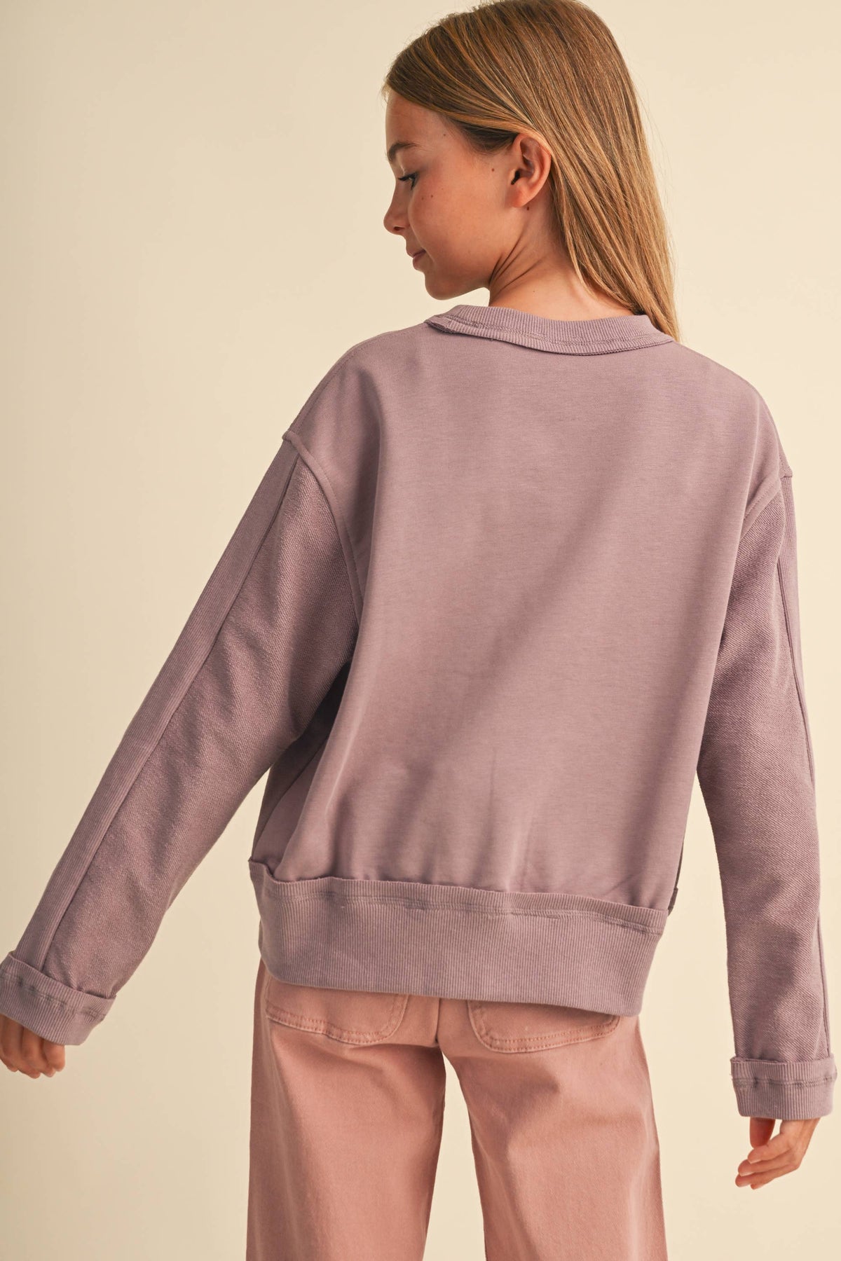 Cozy Mauve Pullover