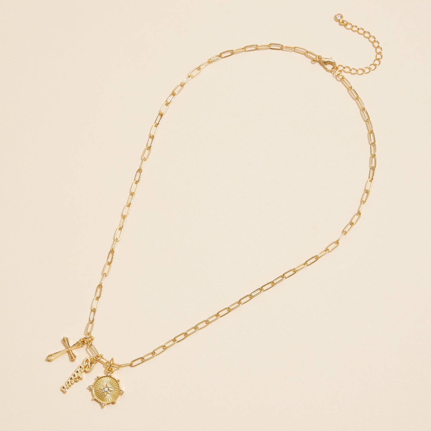 Believe Charm Necklace