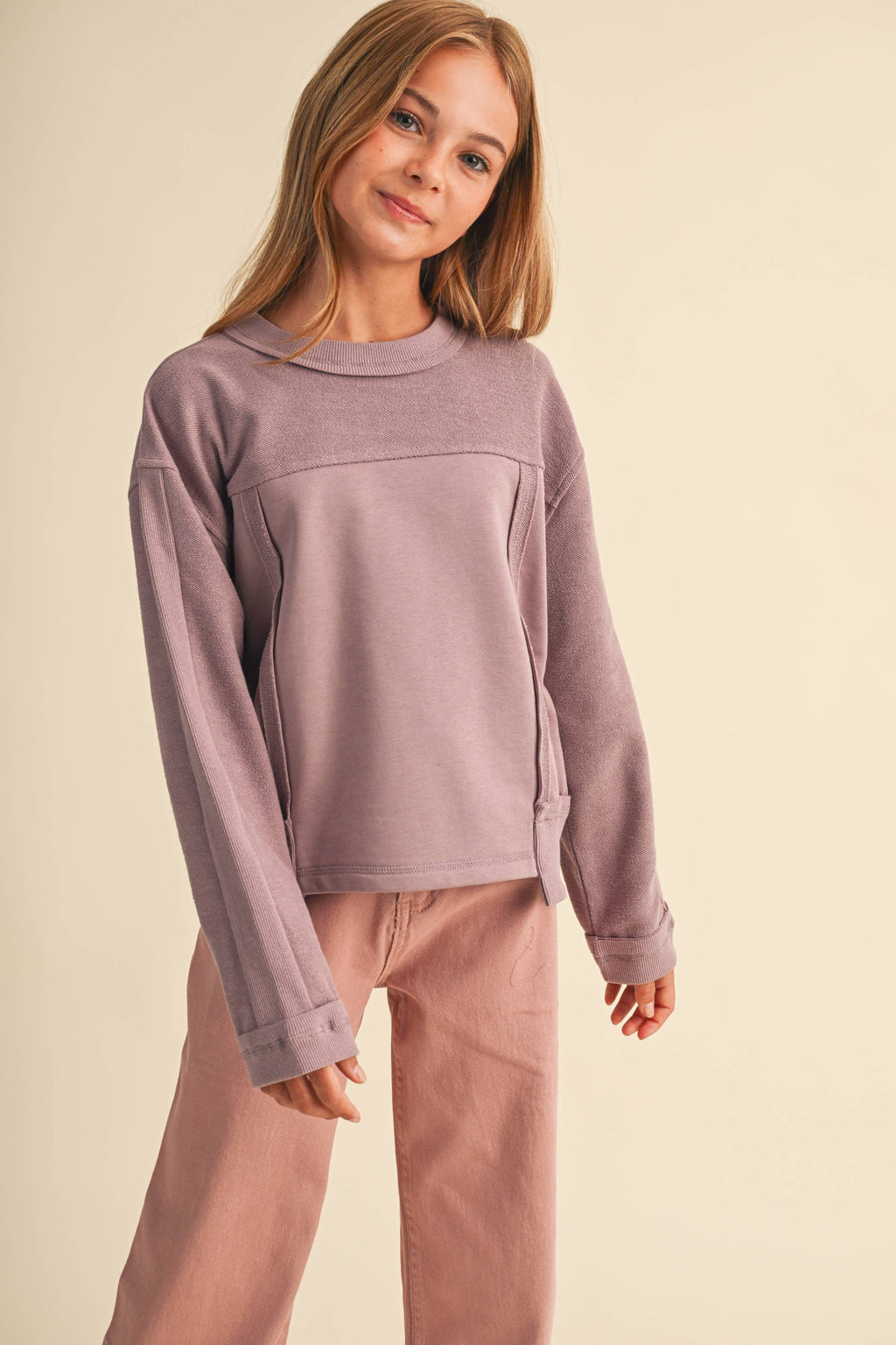 Cozy Mauve Pullover