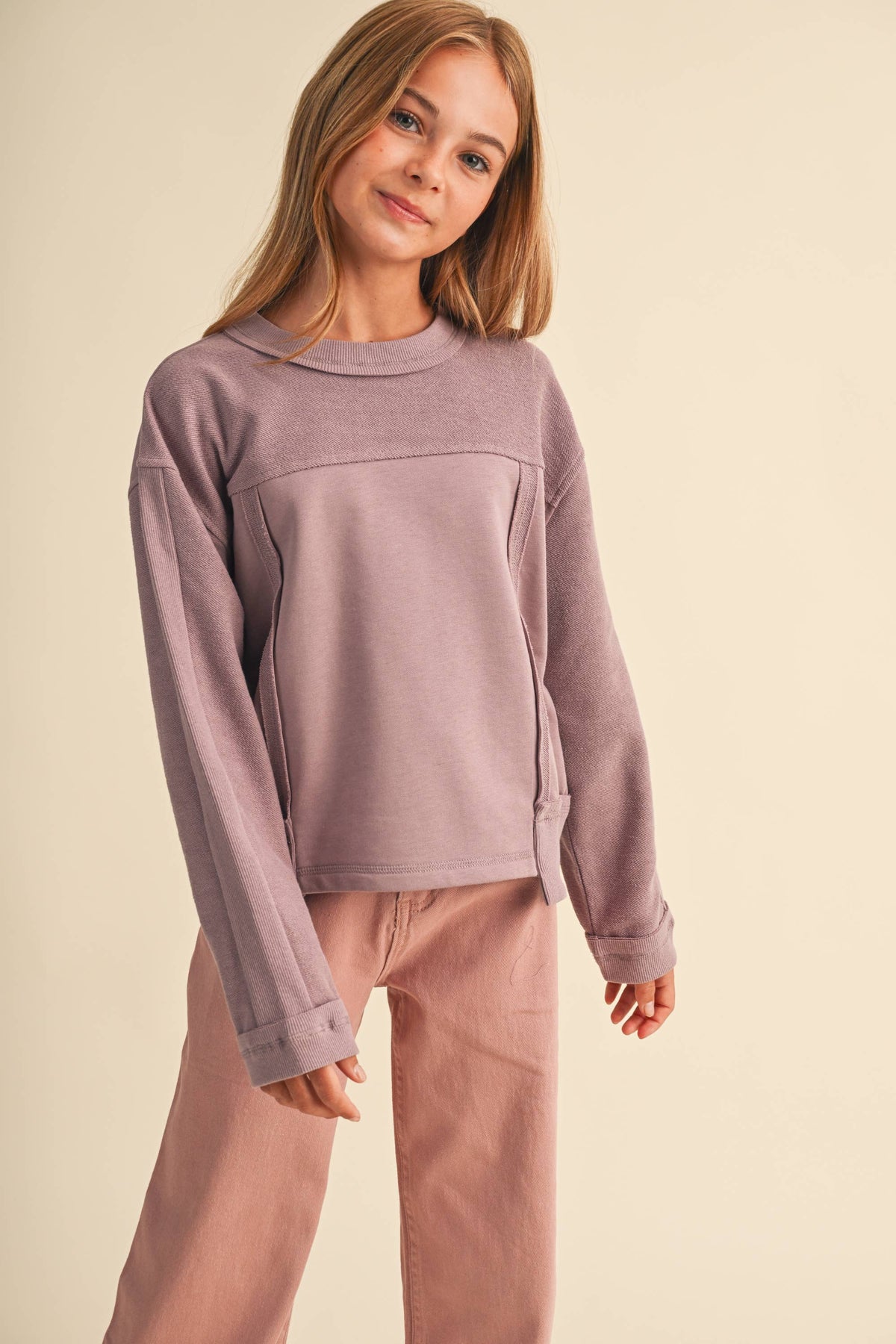 Cozy Mauve Pullover