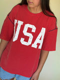USA Graphic Half Sleeve