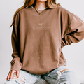 As Prayers Rise Blessing Fall Crewneck