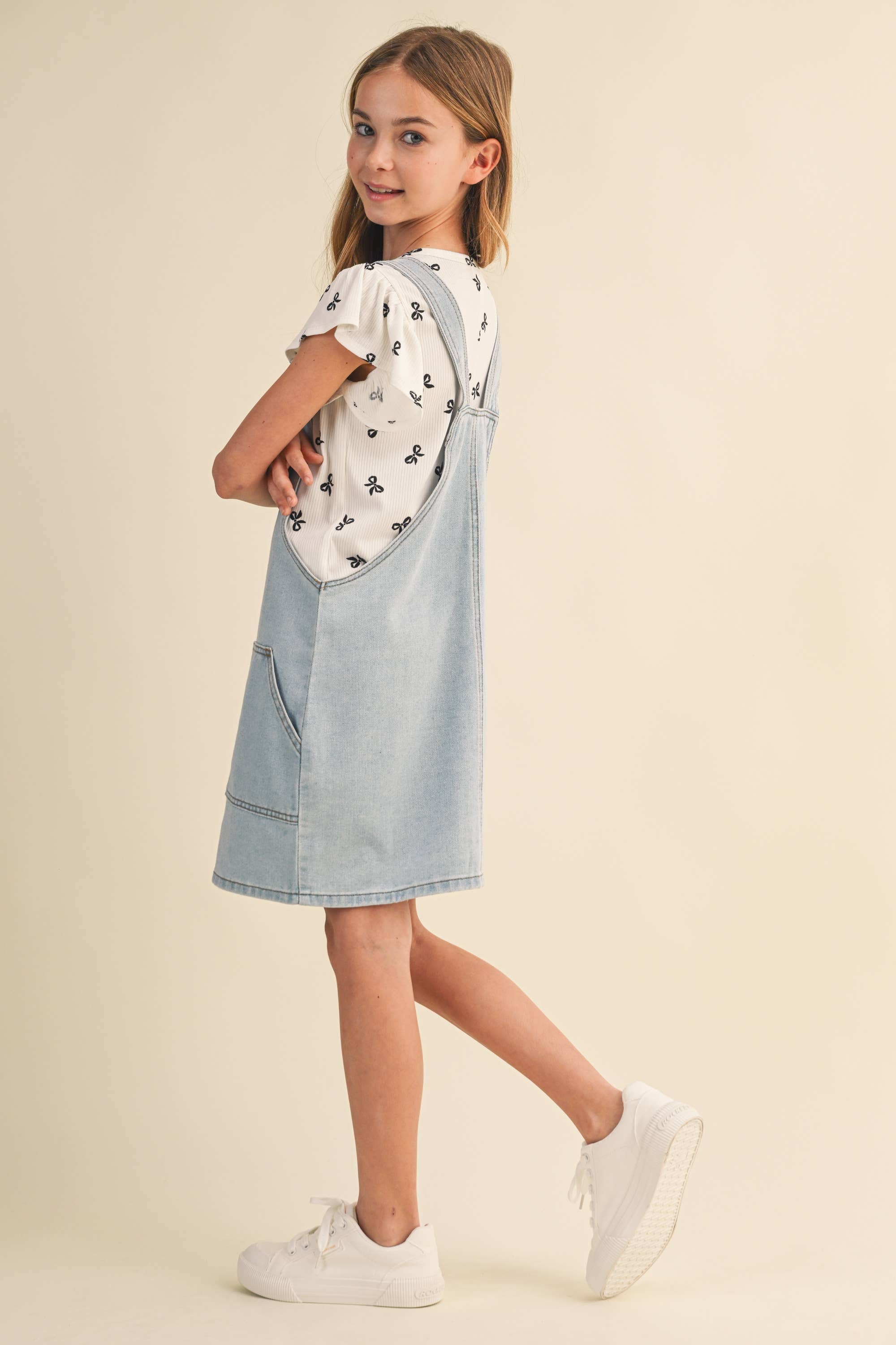 Denim Overall Dress