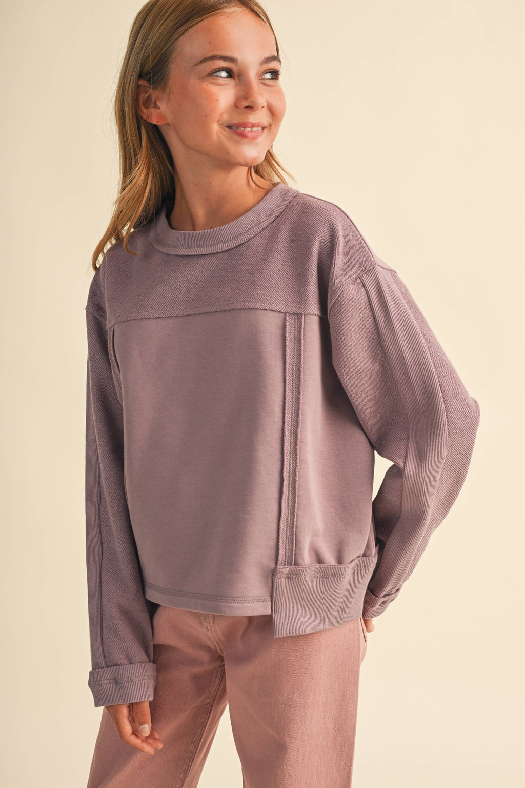 Cozy Mauve Pullover
