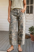 Camo Barrel Jeans