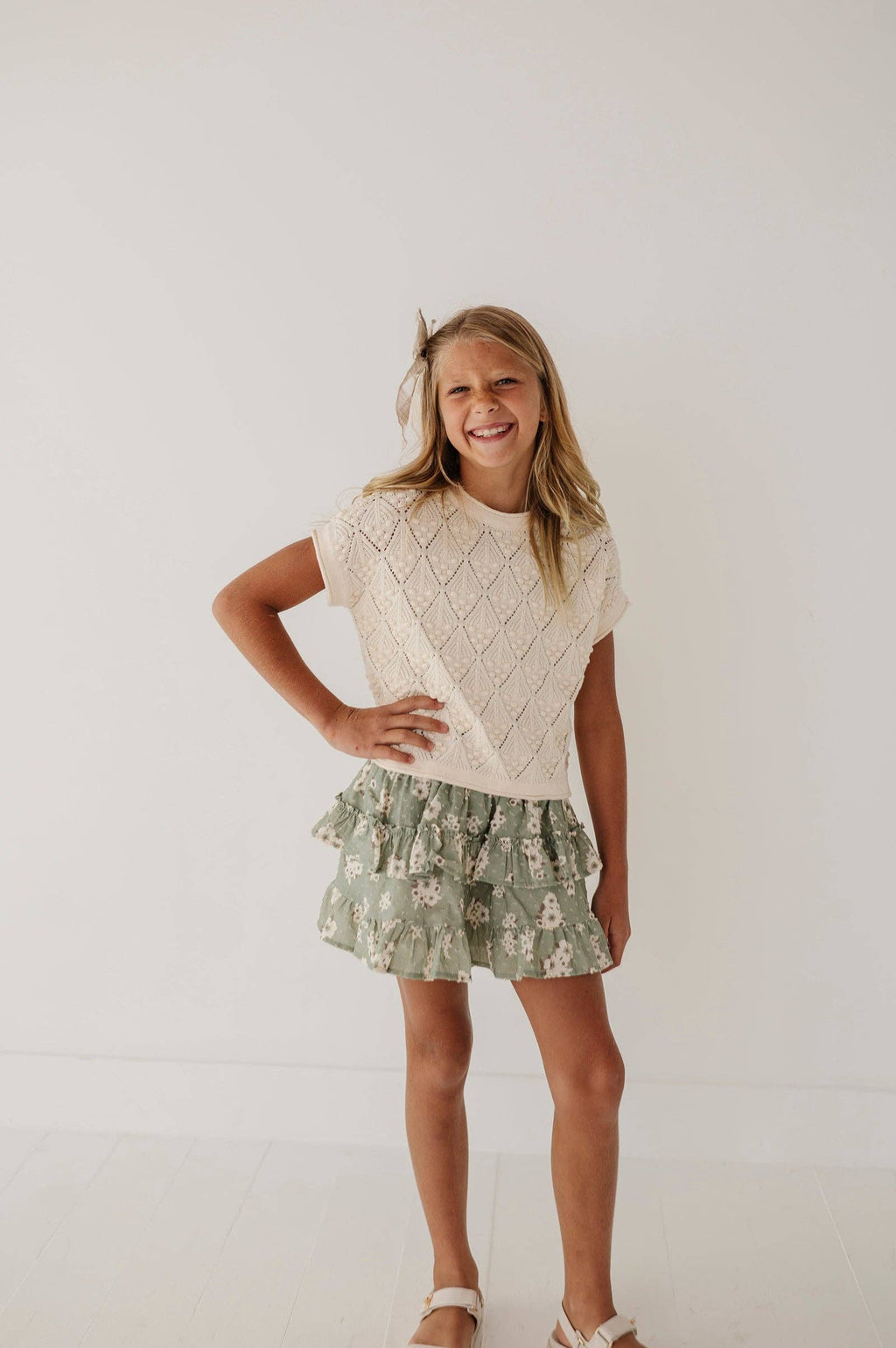 Open Weave Sweater