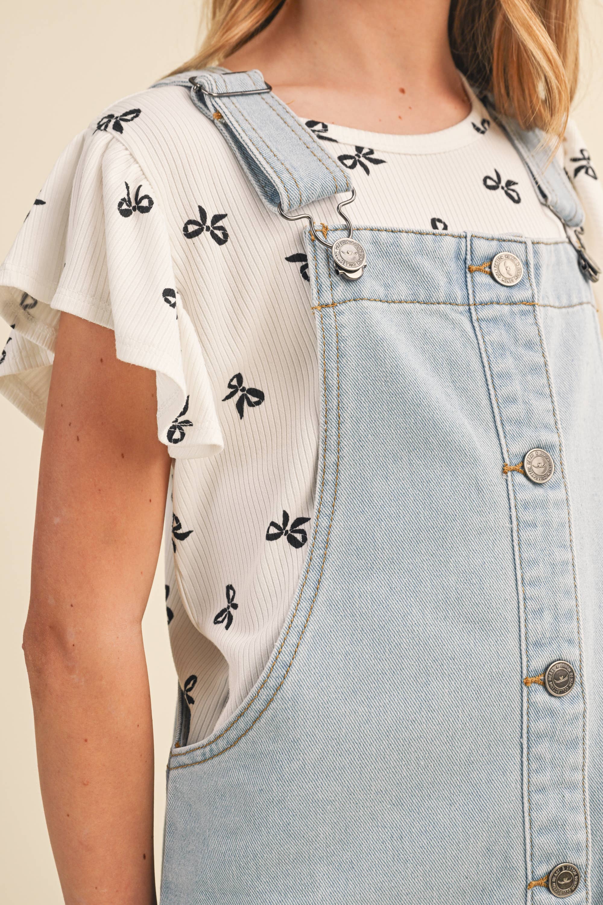 Denim Overall Dress